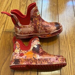 Hunter for Target Kids Rain & Snow Boots - Red and Orange